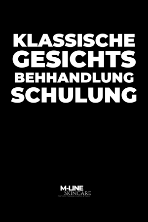 Klassische Gesichtsbehandlung Schulung